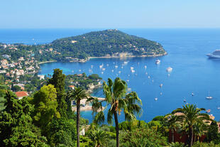 Panorama der Côte d'Azur