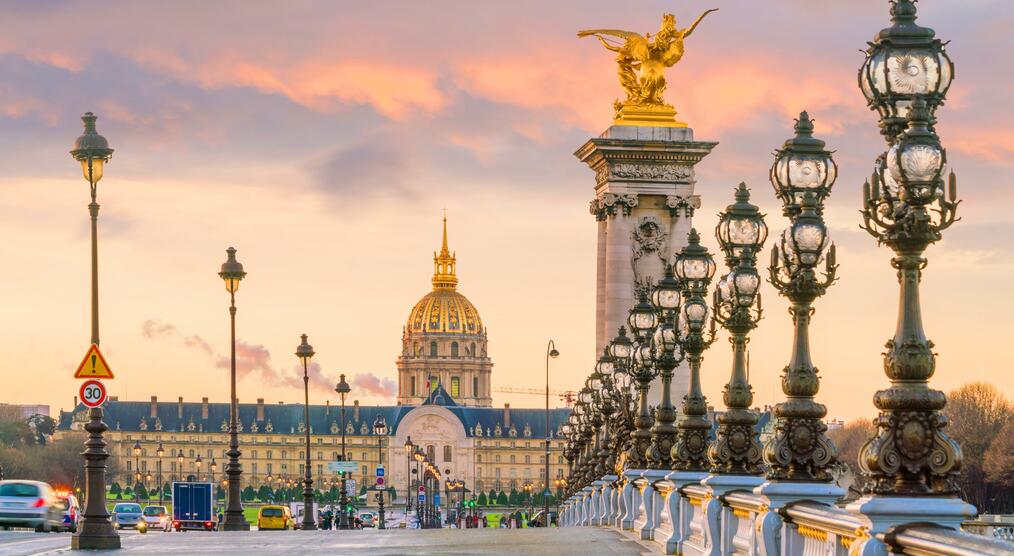 Pont Alexandre III Paris Frankreich Reisen