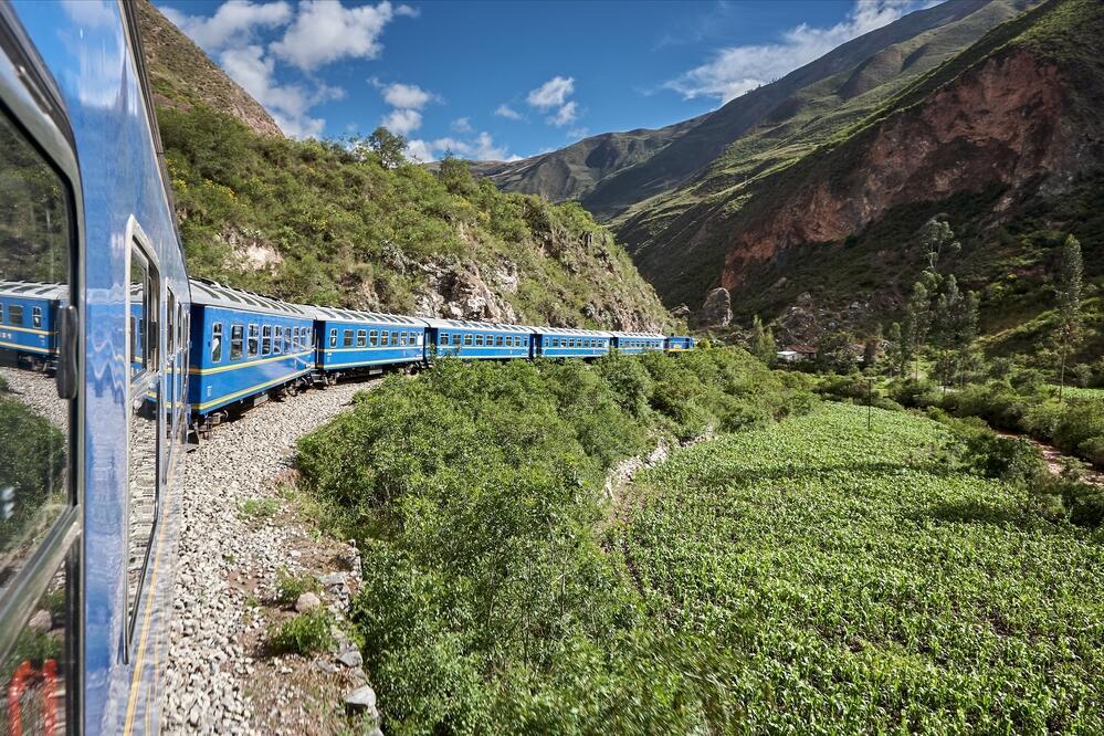Zugfahrt zum Machu Piccu