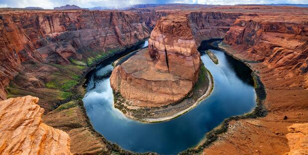 Horseshoe Bend auf einer Kalifornien Rundreise