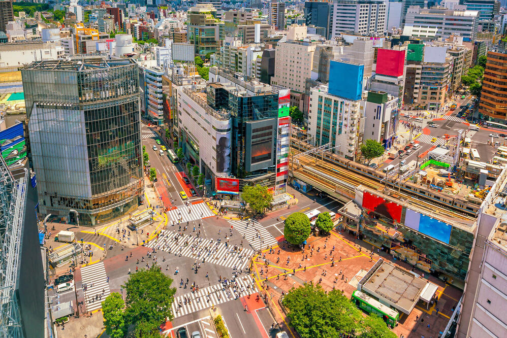 Shibuya Kreuzung 