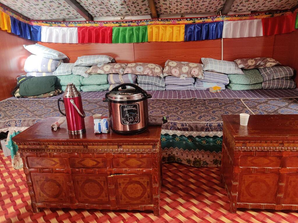 Küche im Rongbuk Zeltlager
