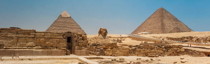 Pyramiden von Gizeh und Sphinx Ägypten Sehenswürdigkeiten