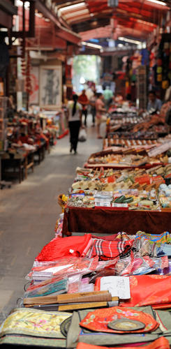 Straßenmarkt in Xian