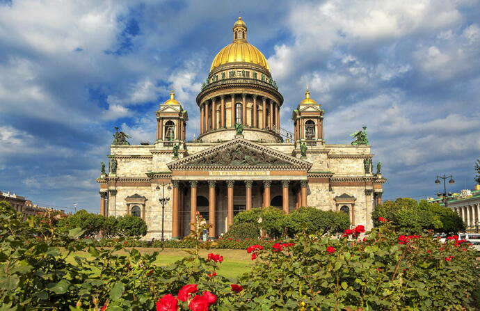 Isaakskathedrale St- Petersburg Sehenswürdigkeit