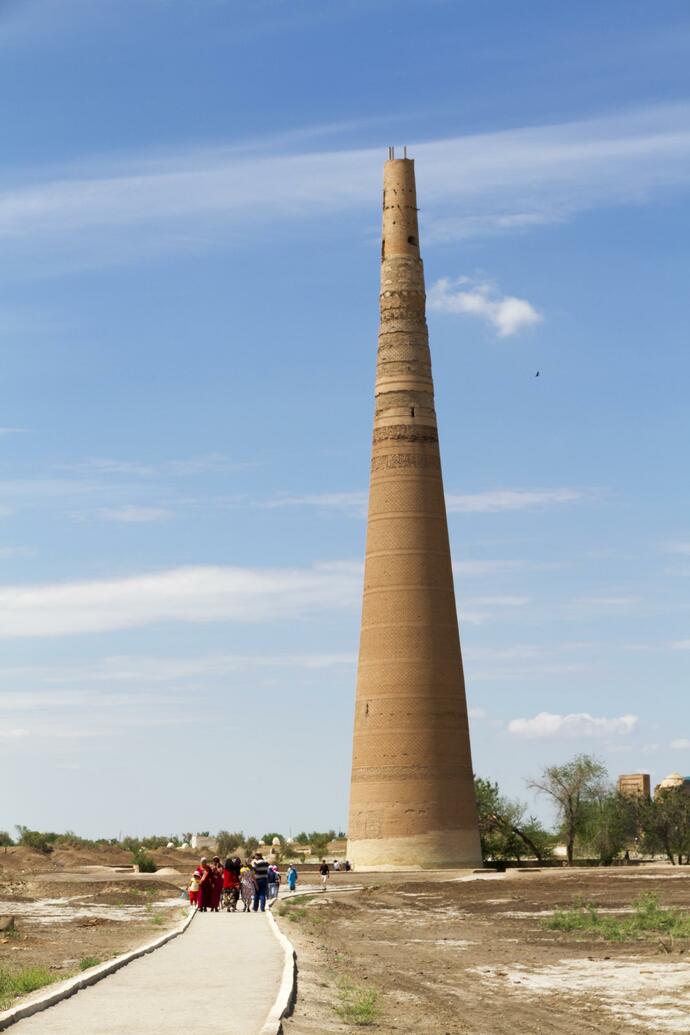 Kutlug Timur Minarett in Kohne Urgentsch