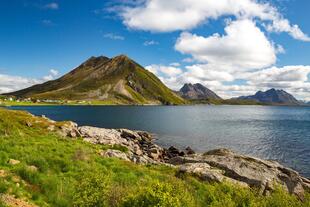 Landschaft bei Sortland