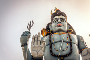 Shiva Statue bei Tricomalee