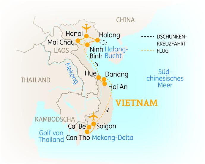 15 Tage Vietnam Rundreise mit Flair 2023