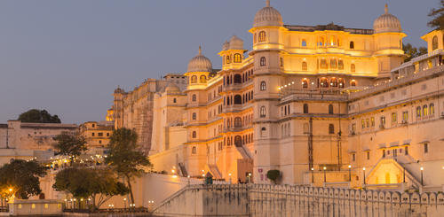 Stadtpalast in Udaipur