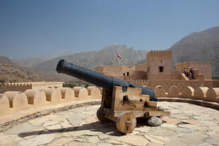 Alte Kanone auf der Festung