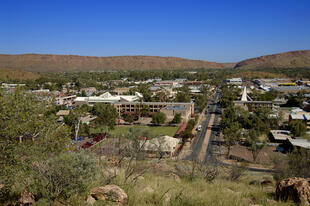Blick auf Alice Springs 