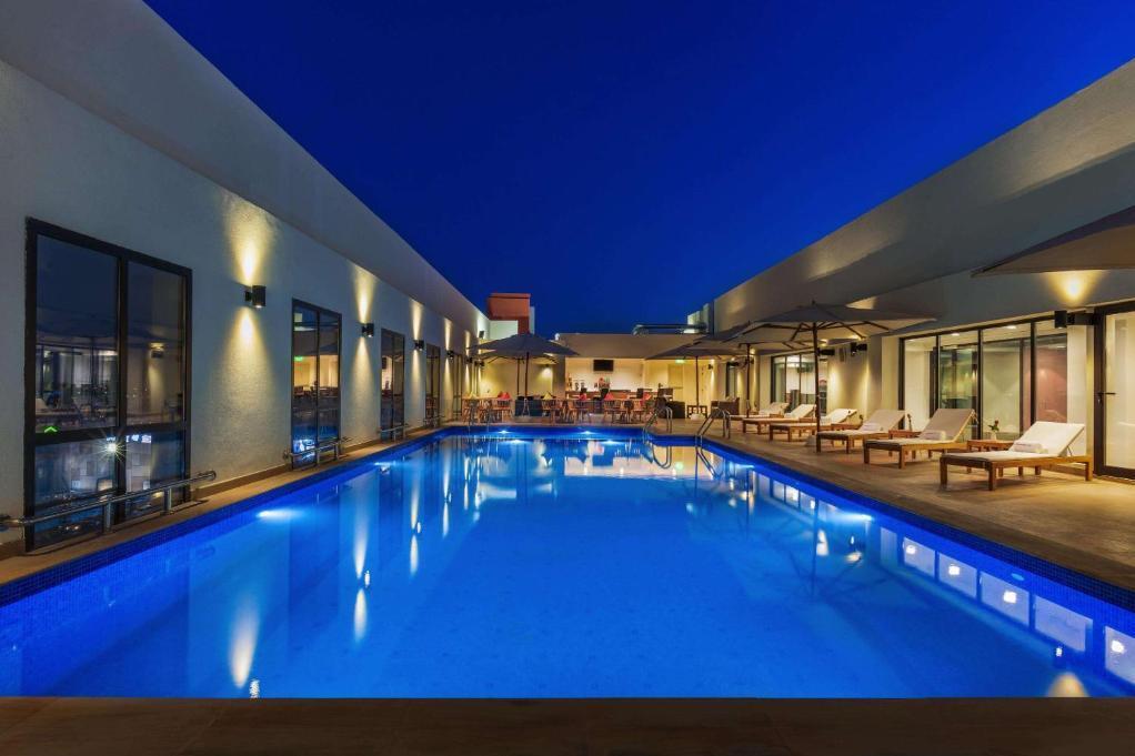 Pool auf Dachterrasse