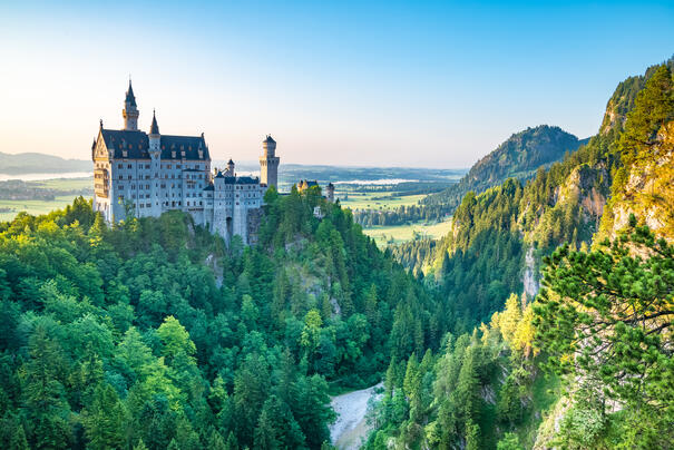 Schloss im Bayerischen Wald