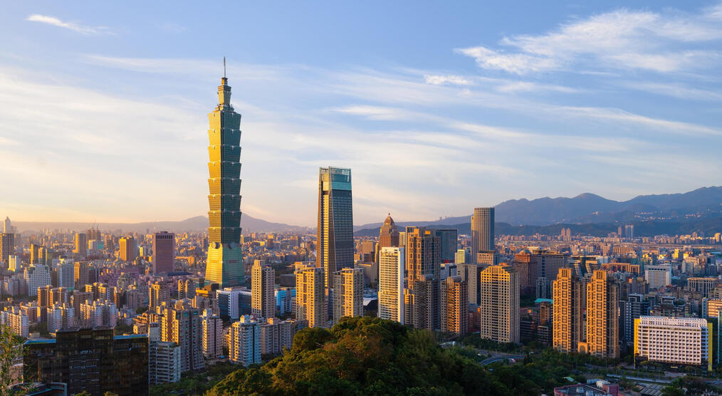 Skyline von Taipei