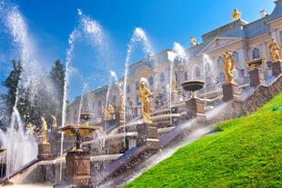 Wasserspiele am Peterhof
