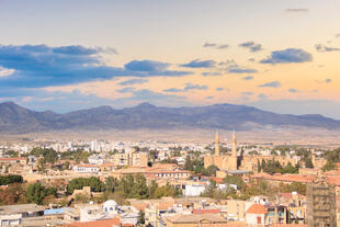 Blick über den türkischen Teil von Nikosia