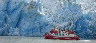 Bootsfahrt zum Grey Gletscher im Los Glaciares Nationalpark
