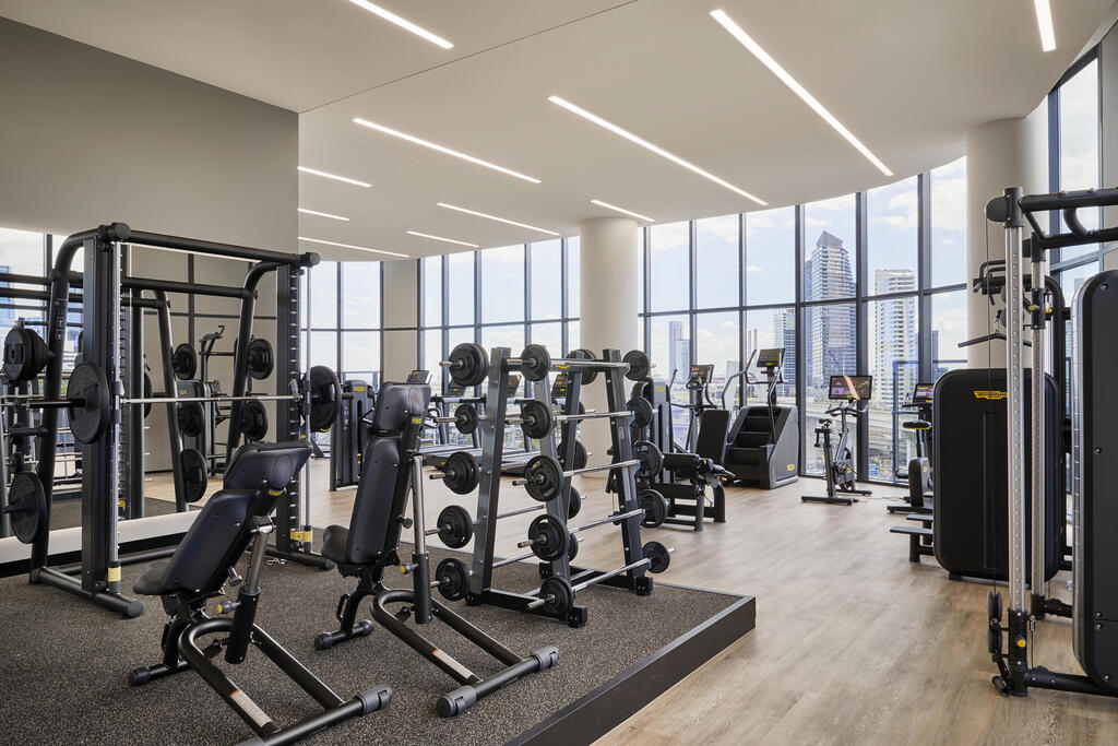 Fitnessraum im Oakwood Premier