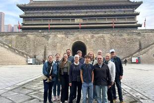 Gruppenfoto in Xi'an