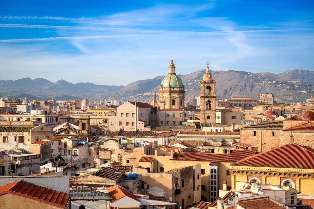 Sicht auf Palermo