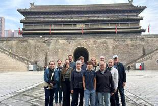 Gruppenfoto in Xian