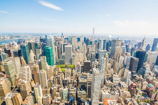 Bick auf New York