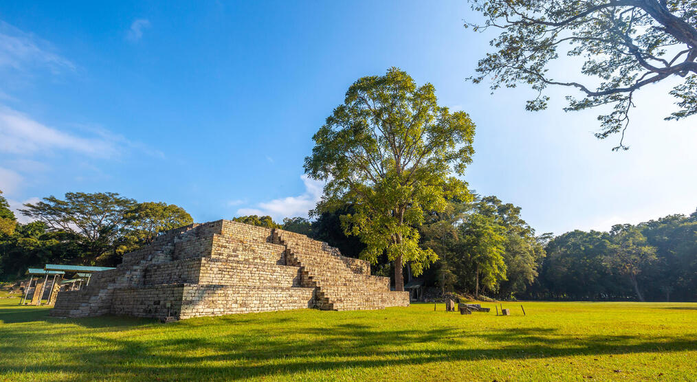 Maya Stätte Copán Ruins