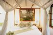 Schlafzimmer in der Arumeru Lodge