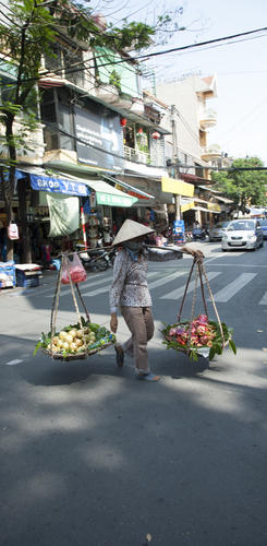 Strassenszene in Hanoi 