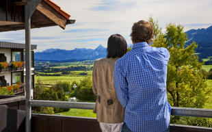 Ausblick ins Allgaeuer Land 