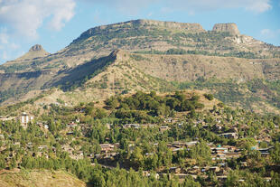 Blick auf Lalibela