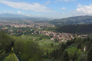 Ausblick von der Montecatini Therme
