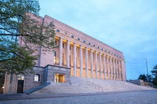 Parlament in Helsinki