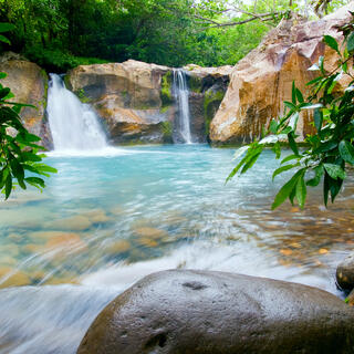 Wasserfall im Schutzgebiet Rincon de la Vieja