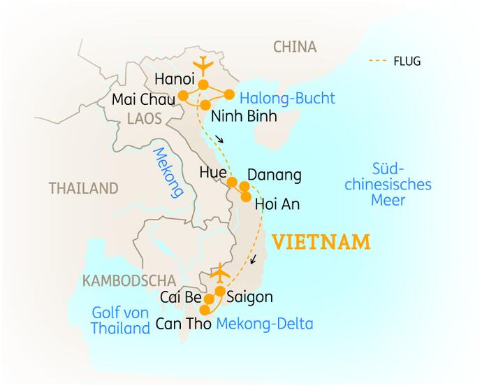 15 Tage Vietnam Rundreise mit Flair 2020