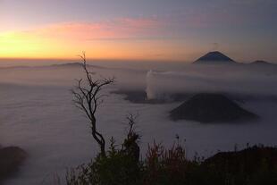 Sonnenuntergang Mt. Bromo
