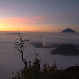 Sonnenuntergang Mt. Bromo