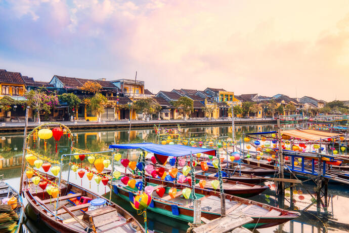 die historische Altstadt Hoi An bei einer Vietnam Reise