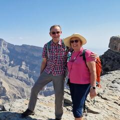 Die Gäste Regine und Christian auf Ihrer Oman Reise