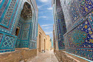 Shaki Zinda in Samarkand 