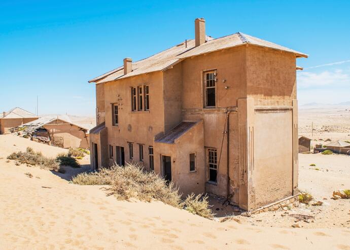 Geisterstadt Kolmanskop bei Lüderitz