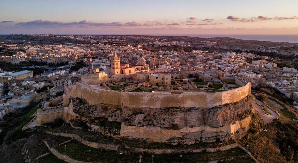 Zitadelle in Victoria auf Gozo