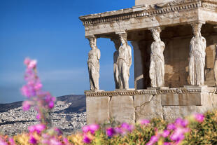 Caryatides-Statuen an der Akropolis
