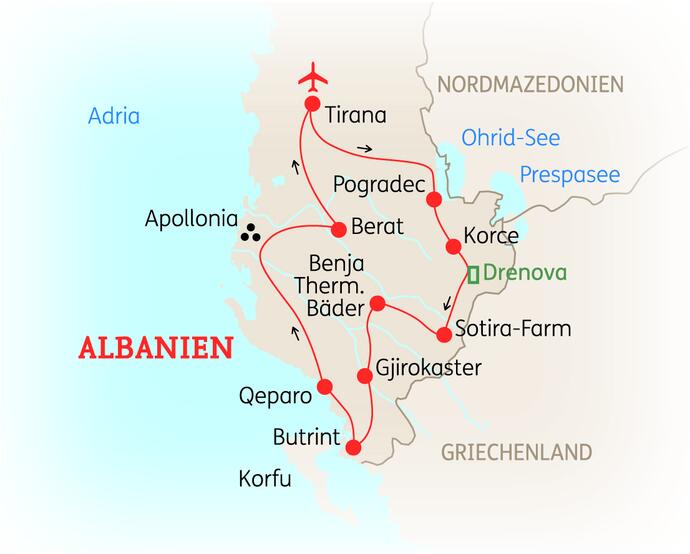 8 Tage Rundreise Albanien Entspannt Erleben Reise