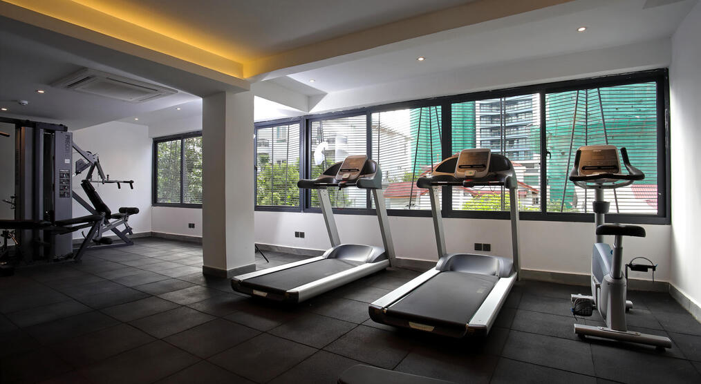 Fitnessbereich
