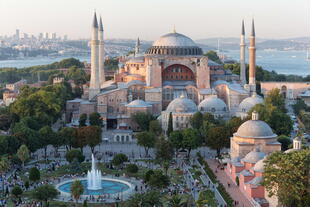Hagia Sophia mit Blick auf Bosporus