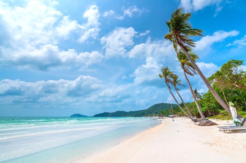 Strand auf der Insel Phu Quoc