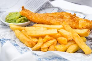 Britische Fish & Chips