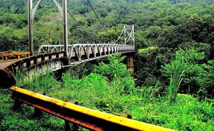 Brücke zum Vulkan Arenal